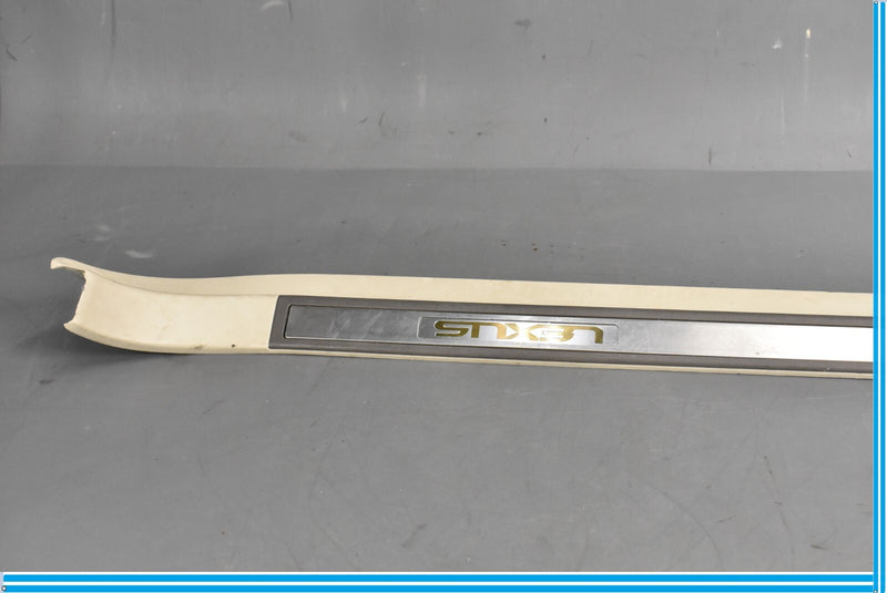 Load image into Gallery viewer, 02-10 Lexus SC430 Front Right Passenger Side Door Scuff Sill Plate Molding Oem

