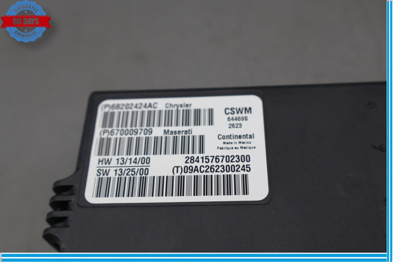 Load image into Gallery viewer, 14-17 Maserati Ghibli Front Right Passenger Side Seat Control Module Unit Oem

