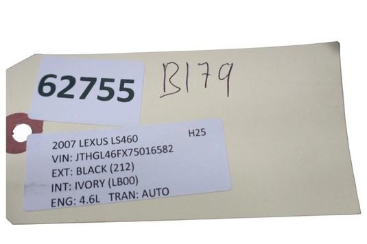 07-09 Lexus LS460 Front Left Driver Door Lock Latch Actuator 6975050050 Oem