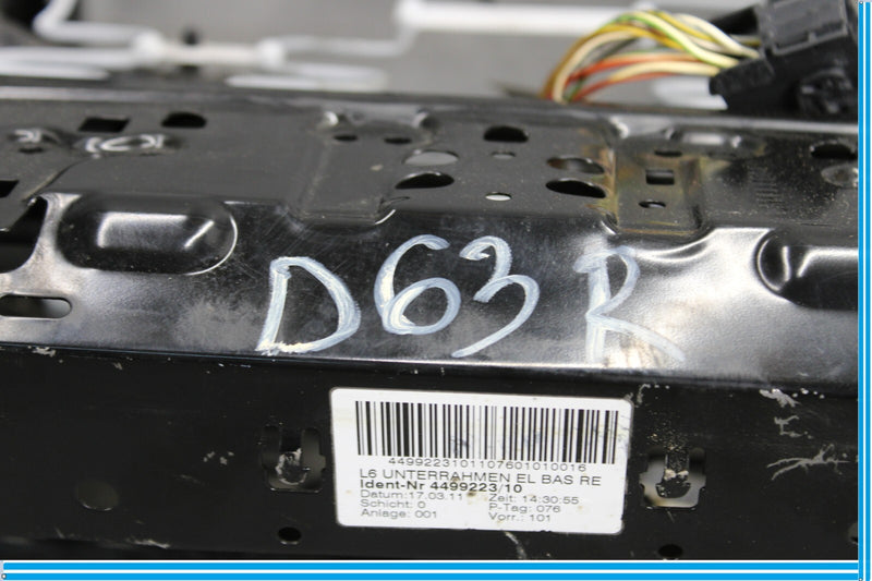 Load image into Gallery viewer, 11-16 BMW 528i 535i 550i F10 Front Right Side Seat Lower Track Rail Frame Oem
