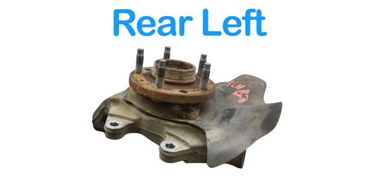 06-10 Pontiac Solstice Rear Left Side Spindle Knuckle Hub Bearing 15262569 Oem