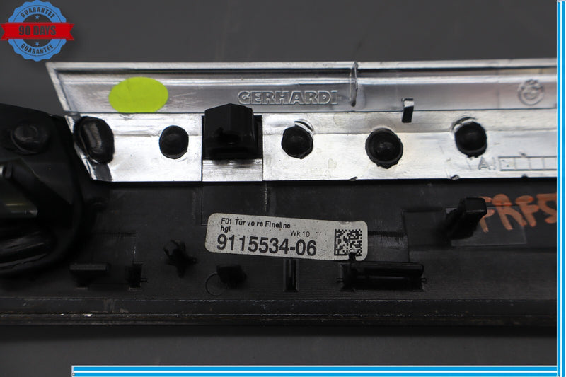Load image into Gallery viewer, 09-15 BMW 750Li xDrive Front Right Side Interior Door Panel Trim Oem
