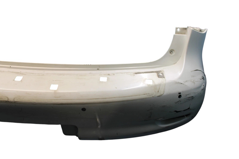 Load image into Gallery viewer, 15-17 Infiniti QX80 Rear Bumper Cover Assy W/ PDC Sensor Holes White (QAB) Oem
