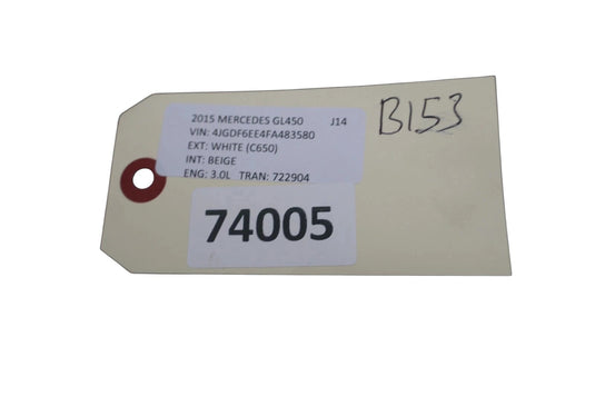 07-19 Mercedes GL350 GL450 GL550 3rd Row Seat Folding Power Switch Button Oem