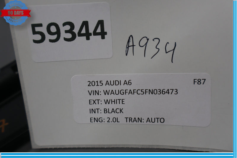 Load image into Gallery viewer, 12-18 Audi A6 Quattro Front Right Passenger Side Lower A Pillar Trim Cover Oem
