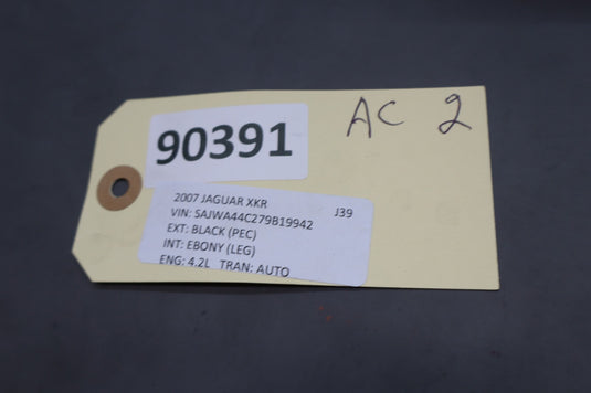 07-09 Jaguar X150 XK XKR A/C AC Air Conditioning Compressor Clutch C2C39502 Oem
