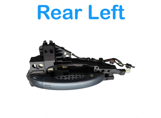 11-18 Audi A6 A8 Quattro Rear Left Driver Side Exterior Door Handle Keyless Oem