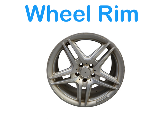 06-15 Mercedes W204 C250 C63 AMG Rear Axle Wheel Rim Disc 8.5 J x 18 R18 Oem