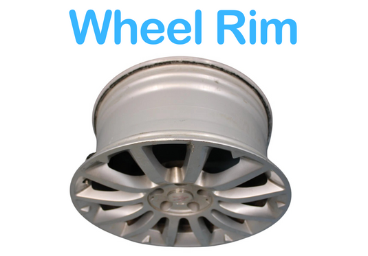 14-15 Maserati Ghibli 8.5X18H2 18'' 12-Spoke Rear Alloy Wheel Rim 670019917 Oem