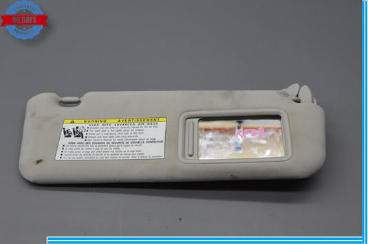 07-12 Lexus LS460 Front Right Passenger Side Upper Sunvisor Sun Visor Oem