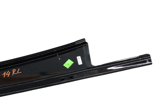 09-15 BMW  F01 750i 750Li Rear Left Driver Side B Pillar Door Cover Molding Oem