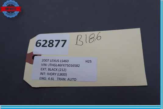 07-09 Lexus LS460 Rear Interior Roof Dome Reading Light Lamp 81360-50100 Oem