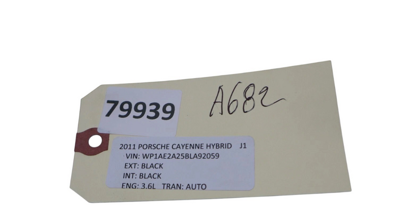 Load image into Gallery viewer, 11-18 Porsche Cayenne Front Right Side Exterior Door Handle Keyless Black Oem
