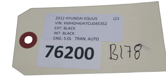 11-13 Hyundai Equus SIG Right Side Dash Interior Relay Fuse Box Junction Oem