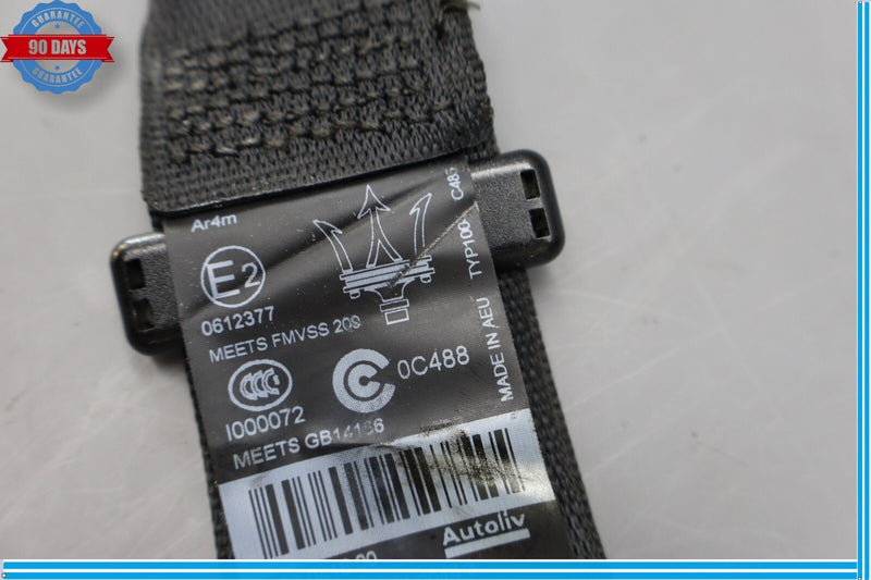 Load image into Gallery viewer, 14-17 Maserati Ghibli Rear Left Side Seatbelt Seat Belt Retractor Black Oem
