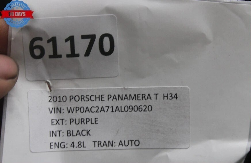 Load image into Gallery viewer, 10-16 Porsche Panamera T 970 Front Hood Bonnet Cover Panel  97051101106GRV OEM
