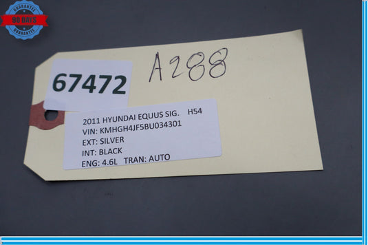 11-13 Hyundai Equus Left Driver Side Dash Instrument Panel End Cap Cover Oem