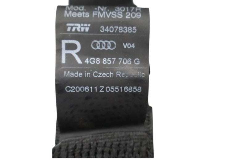 Load image into Gallery viewer, 12-18 Audi A7 Quattro Front Right Passenger Seat Belt Seatbelt Retractor Oem
