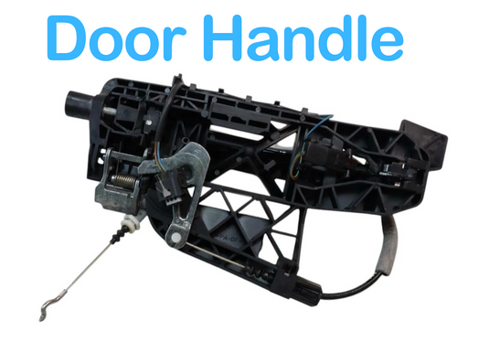07-13 Mercedes W221 S550 S600 Rear Left Driver Exterior Door Handle OEM
