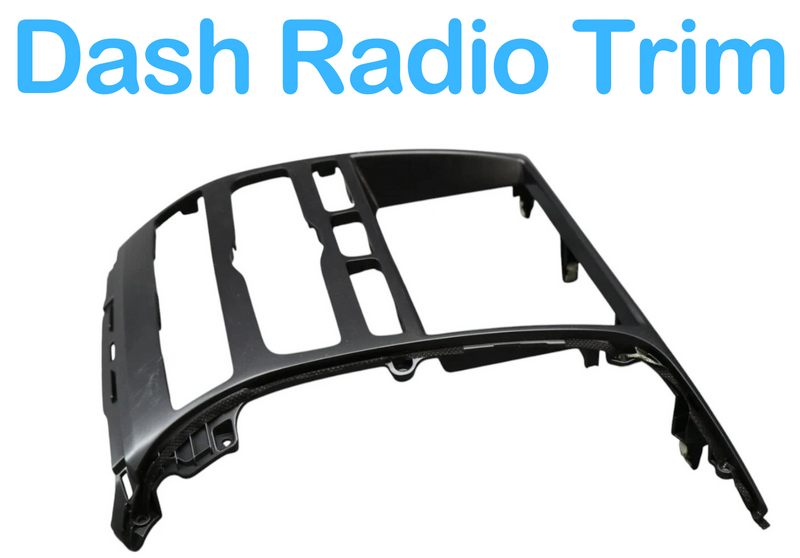 Load image into Gallery viewer, 11-13 Hyundai Equus Front Dash Audio Radio Trim Cover Black 847403N200 Oem
