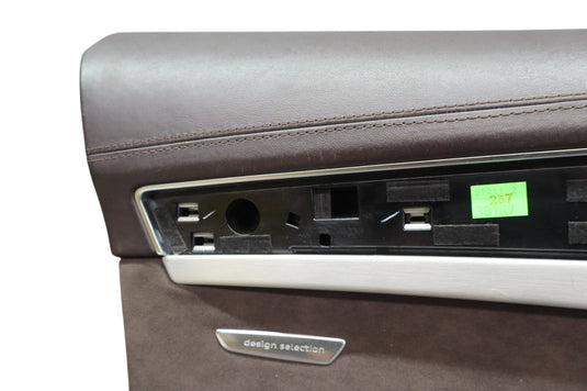 11-18 Audi A8 A8L Quattro Front Left Driver Side Interior Door Trim Panel Oem