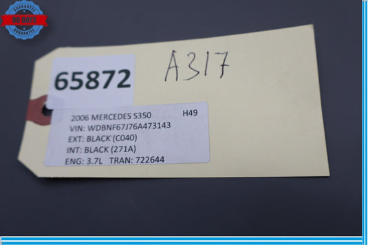 00-06 Mercedes S350 S600 S55 AMG Front Left Side Rear View Mirror Adjust Switch