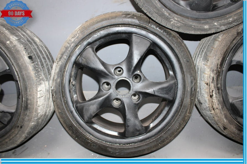 Load image into Gallery viewer, Porsche 986 Boxster Wheels Rims R17 8.5J 98656191103 98636212606 Set of 4 Oem
