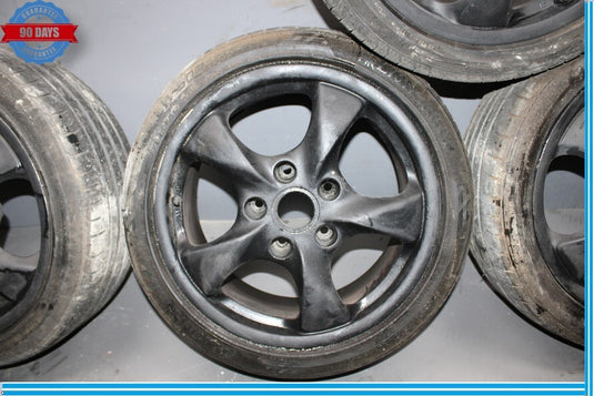 Porsche 986 Boxster Wheels Rims R17 8.5J 98656191103 98636212606 Set of 4 Oem