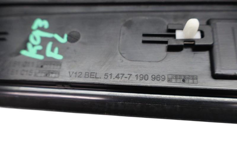 Load image into Gallery viewer, 09-15 BMW 750i 750Li xDrive Front Left Side Door Sill Scuff Plate Cover Trim Oem
