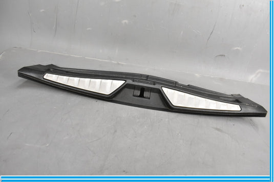 14-20 Maserati Quattroporte Rear Trunk Sill Scuff Plate Black 670013681 Oem