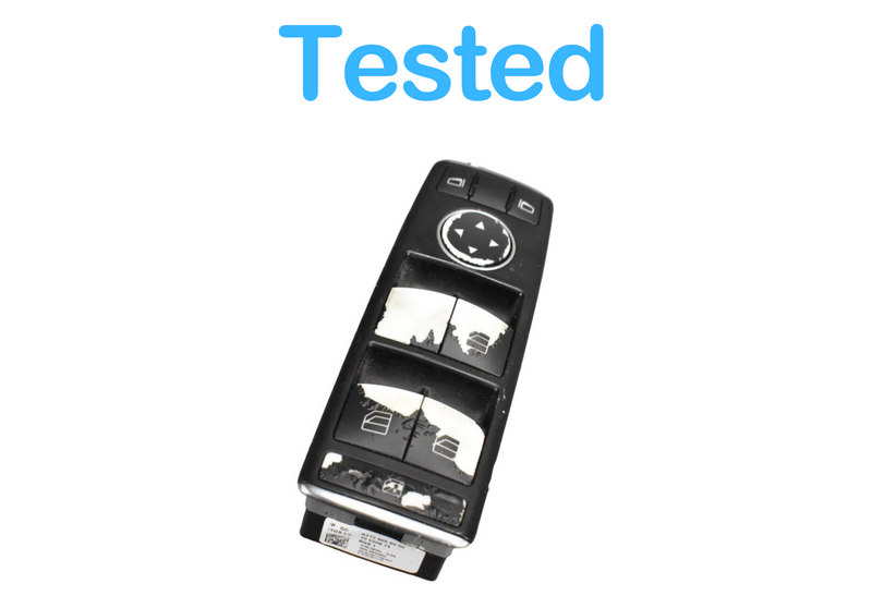 Load image into Gallery viewer, 12-18 Mercedes CLS550 W218 Front Left Master Power Window Switch A2129056000 Oem
