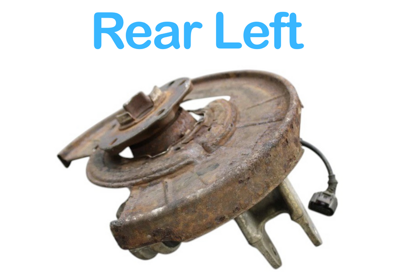 Load image into Gallery viewer, 11-17 Volkswagen VW Touareg Rear Left Driver Side Spindle Knuckle Hub Oem
