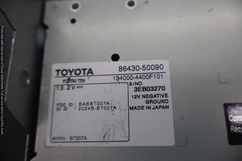 Load image into Gallery viewer, 07-09 Lexus LS460 Front Navigation GPS Map Radio Headunit Screen 8643050090 Oem
