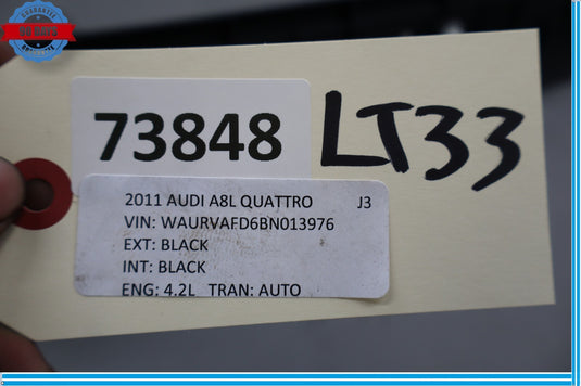 11-18 Audi A8 A8 Quattro Front Left Driver Side Door Sill Scuff Plate Oem