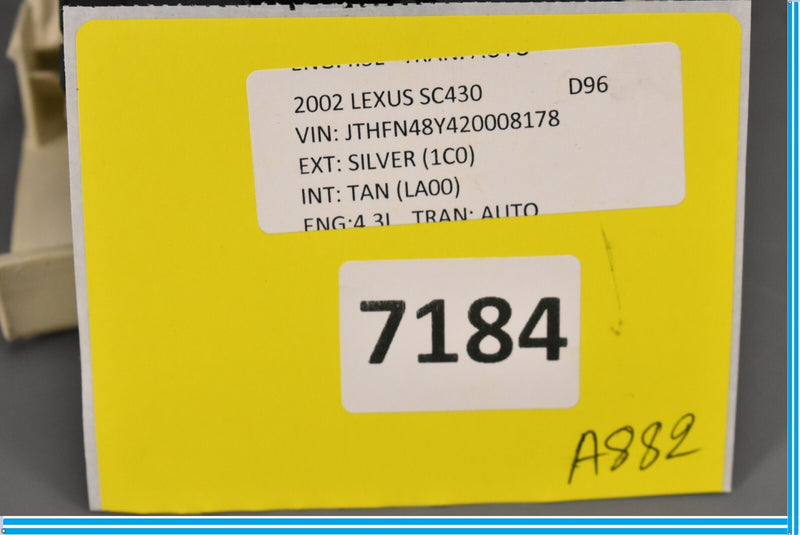 Load image into Gallery viewer, 02-10 Lexus SC430 Front Center Console Seat Heater Control Switch Oem
