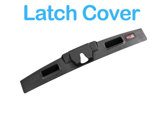 07-12 Mercedes GL450 GL550 Trunk Tailgate Handle Lock Latch Cover Trim Black Oem