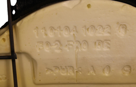 11-18 Audi A8 Quattro Front Left Driver Side Vented Seat Top Upper Cushion Oem