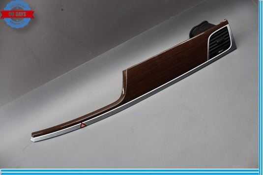 15-20 Hyundai Genesis Dash Wood Air Vent Trim W/ Bezel & Hazard Switch Oem