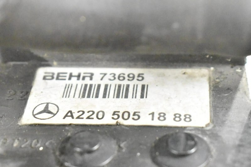 Load image into Gallery viewer, 03-08 Mercedes CL500 CL600 W215 Auxiliary Water Cooler Radiator 2205002503 Oem
