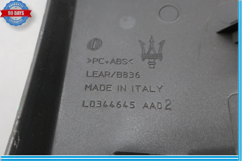 Load image into Gallery viewer, 14-21 Maserati Ghibli Front Right Passenger Seat Lower Trim Cover Panel Oem
