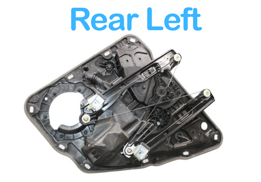 11-17 Volkswagen Touareg Rear Left Driver Side Door Window Regulator Oem