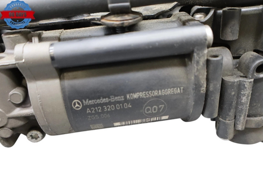 10-18 Mercedes CLS550 Airmatic Air Suspension Compressor Pump A2123200104 Oem