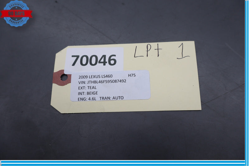 Load image into Gallery viewer, 07-12 Lexus LS460 LS460L Rear Trunk Lid License Plate Trim Panel Oem
