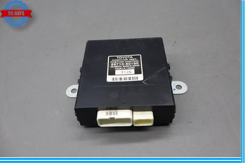 Load image into Gallery viewer, 2007-2009 Lexus LS460 Rear Seat Position Control Module Chassis ECM Oem
