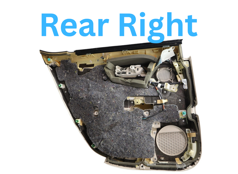 Load image into Gallery viewer, 07-09 Lexus LS460 LS460L Rear Right Passenger Side Interior Door Panel Oem
