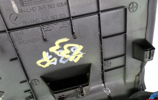 06-12 Bentley Continental Flying Spur Front Right A Pillar Kick Trim Panel Oem