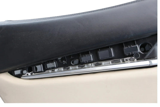 14-22 Maserati Ghibli Rear Left Driver Side Interior Door Panel White OEM