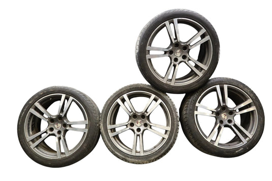 10-16 Porsche Panamera Turbo GTS 970 Front & Rear Tire Wheels Rim 21" Oem