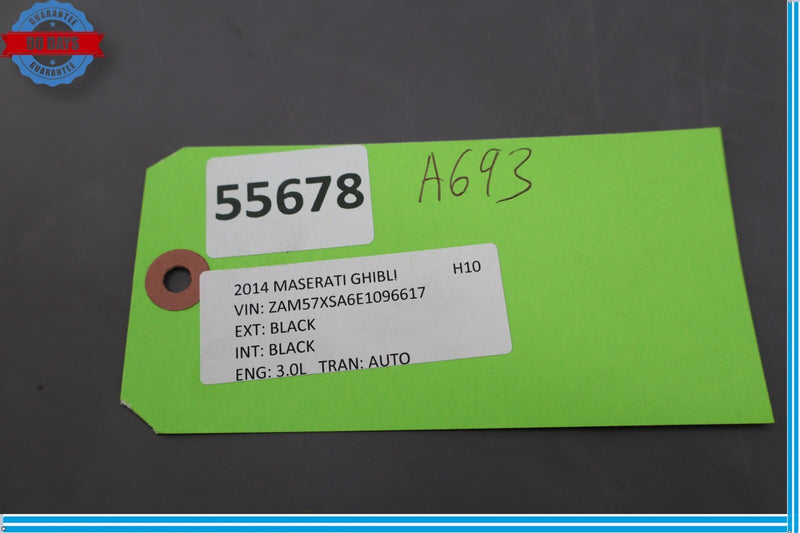 Load image into Gallery viewer, 14-17 Maserati Ghibli Rear Left Side Door Molding Trim Panel Cover Oem
