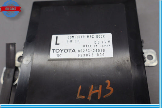 02-08 Lexus Z40 SC430 Front Left Driver Side Door Control Module Unit Oem